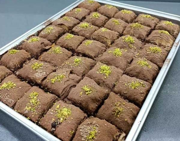 طرز تهیه سوتلاوا (باقلوا ترکی) شیک و مجلسی با خمیر آماده