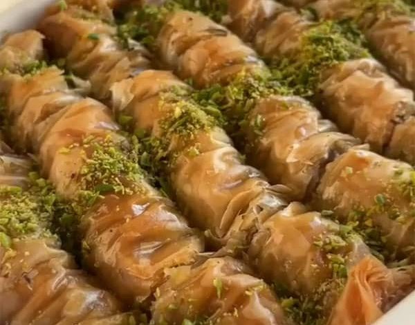 طرز تهیه باقلوا سه سوته خانگی عالی و ساده