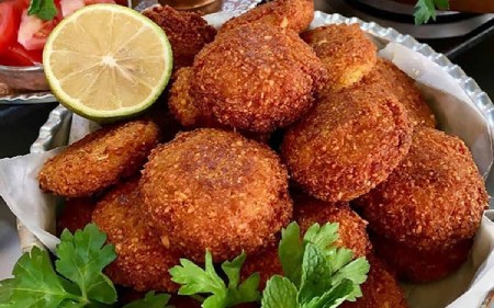 طرز تهیه فلافل دال عدس و سیب زمینی ترد و عالی در خانه