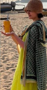 استایل ساحلی پردیس احمدیه در هند سوژه شد+تصویر