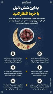 دلایل حیرت انگیز افطار کردن با خرما در ماه رمضان +تصویر