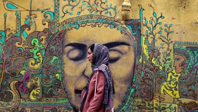 خلاقیت خیره‌کننده هنرمند ایرانی در کوچه پس کوچه‌های قدیمی شیراز+فیلم