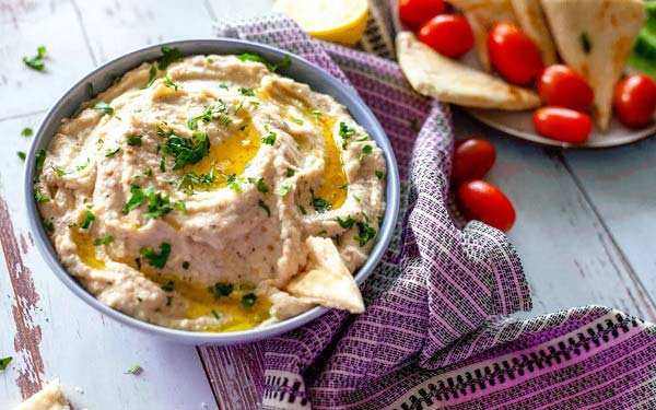 دیپ بادمجان ؛ دیپ بادمجون با نون چیپسی یه پیش‌غذای مجلسی