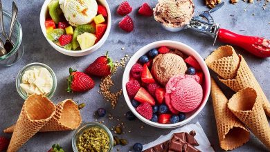 کاسه بستنی شیک و خوش طعم برای روز های آتشین تابستان+فیلم