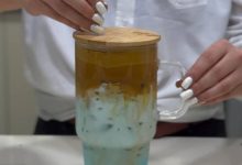 نوشیدنی اقیانوس؛ترکیبی از آرامش دریا، انرژی قهوه!+فیلم