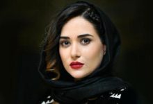 حضور جنجالی پریناز ایزدیار در فرش قرمز کن با لباس عزا+تصاویر