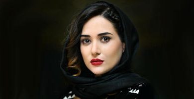حضور جنجالی پریناز ایزدیار در فرش قرمز کن با لباس عزا+تصاویر