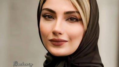 تصویر جذاب و هنری محیا دهقانی در کافه