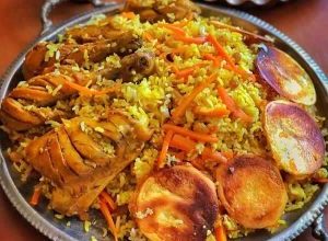 خوشمزه ترین قابلی پلو را با این دستور درست کنید+فیلم