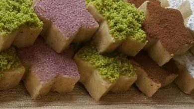 طرز تهیه فوری حلوای بادام + خواص