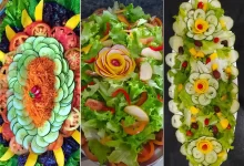 رازهای تزئین سالاد که هر سفره‌ای را چشم‌نواز می‌کند+ فیلم
