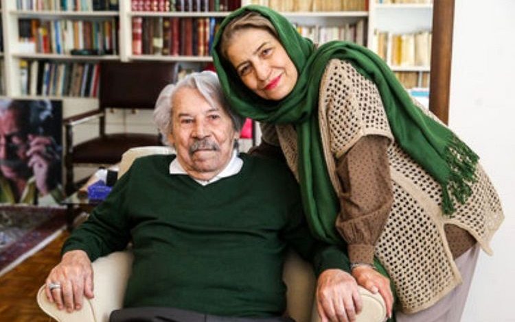 قاب کمتر دیده شده و قدیمی از احترام برومند در کنار زنده یاد داوود رشیدی را ببینید.