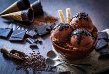 آموزش بستنی شیری شکلاتی