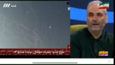 گزارش جواد خیابانی از حمله‌ ایران به اسرائیل/فیلم