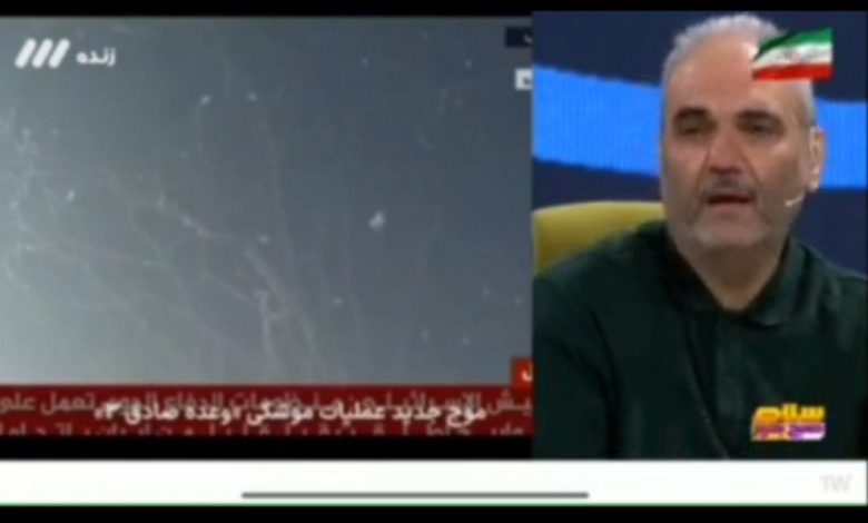 گزارش جواد خیابانی از حمله ایران به اسرائیل/فیلم