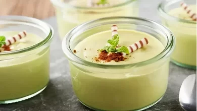 دنت طالبی خانگی؛ دسر لطیف و خوشمزه برای روزهای گرم