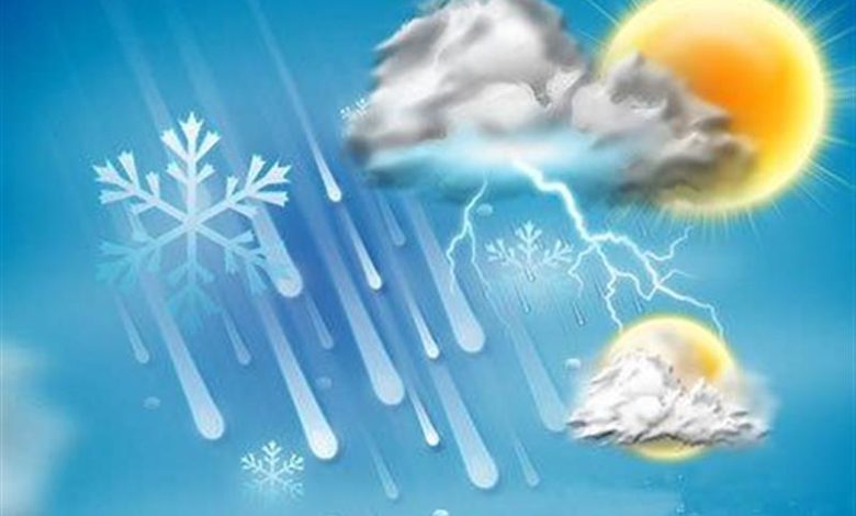 پیش‌بینی هواشناسی: ناپایداری در ۱۳ استان و افزایش دما در برخی مناطق از دوشنبه
