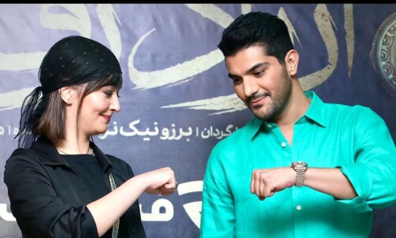پردیس احمدیه و سینا مهراد با یک ژست خاص دل مخاطبان را بردند! + عکس