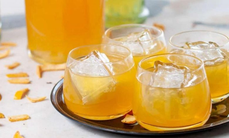 چگونه شربت بهار نارنج و گلاب را بدون شکرک درست کنیم؟