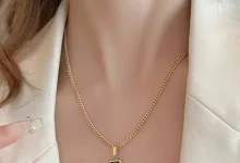 گردنبند سنگی زنانه