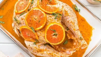 ادویه‌ها برای مزه‌دار کردن مرغ