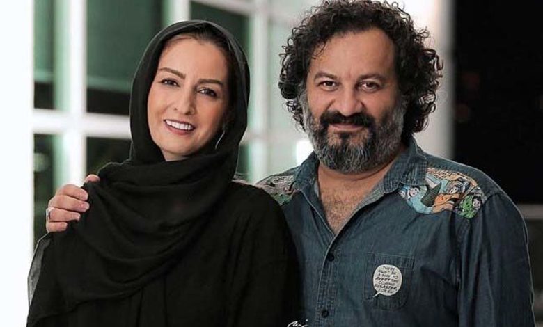 عکس زیرخاکی از مهراب قاسم‌خانی و شقایق دهقان در پشت‌صحنه ساختمان پزشکان