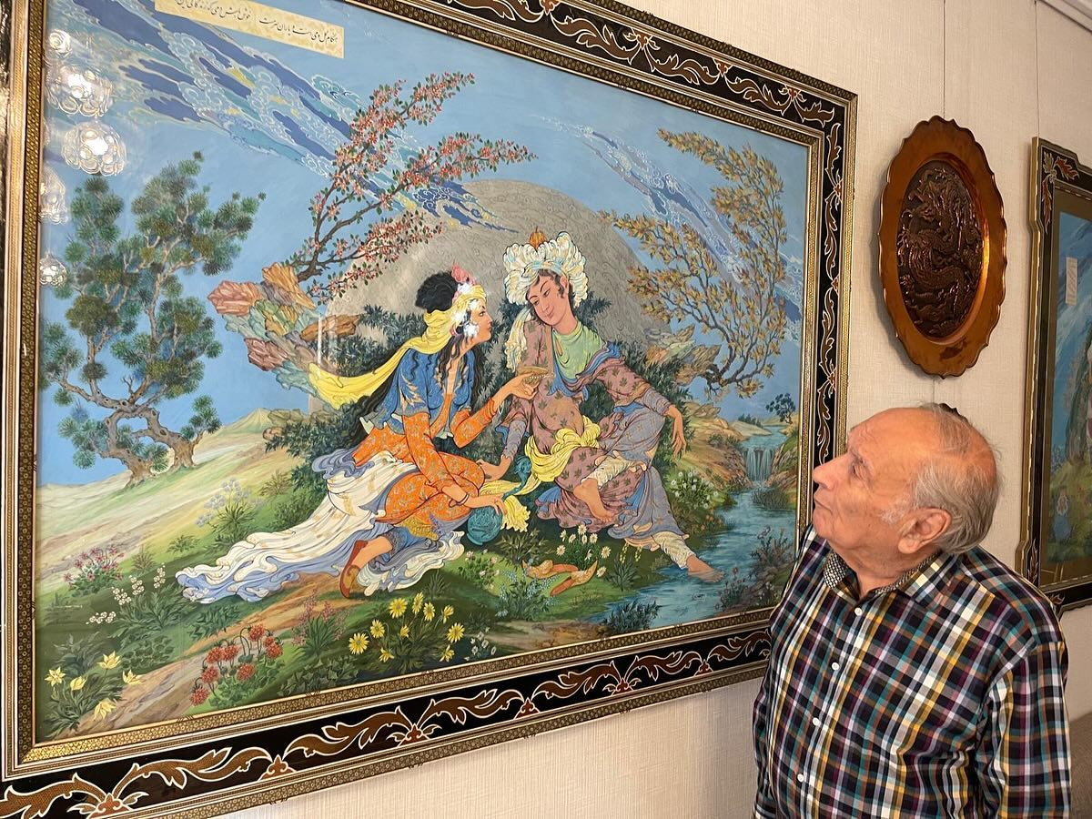 هنرمند برجسته نگارگری و هنرهای تجسمی ایران درگذشت